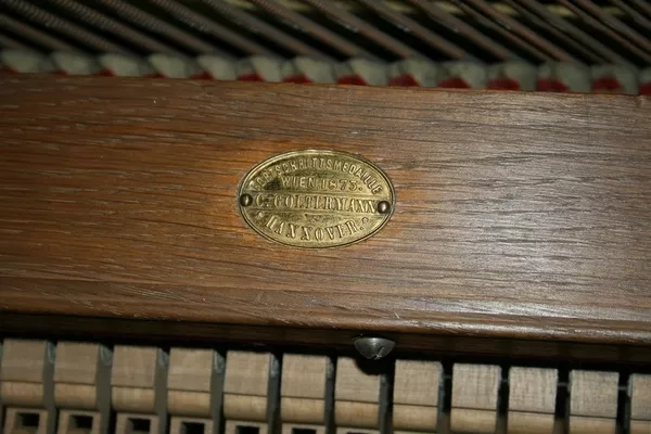 Продам старинное немецкое пианино 5
