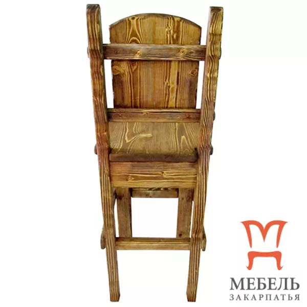 Купить деревянные барные стулья,  Стул барный под старину 4