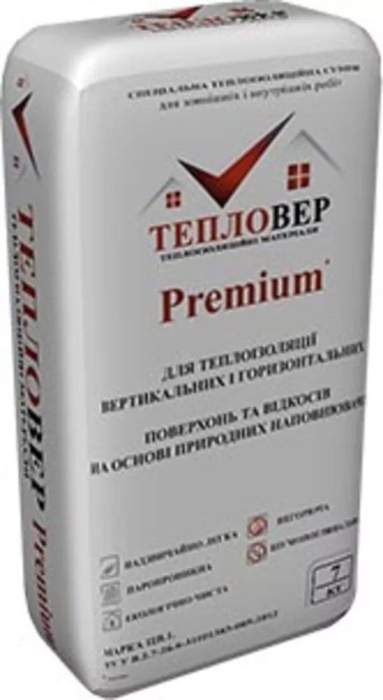 Теплоизоляционная смесь   Тепловер Premium