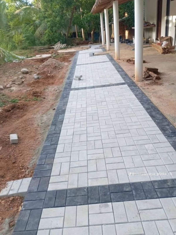 Тротуарная плитка Кирпичик напрямую от производителя 2