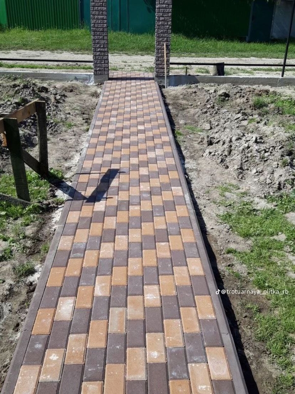 Тротуарная плитка Кирпичик напрямую от производителя 5