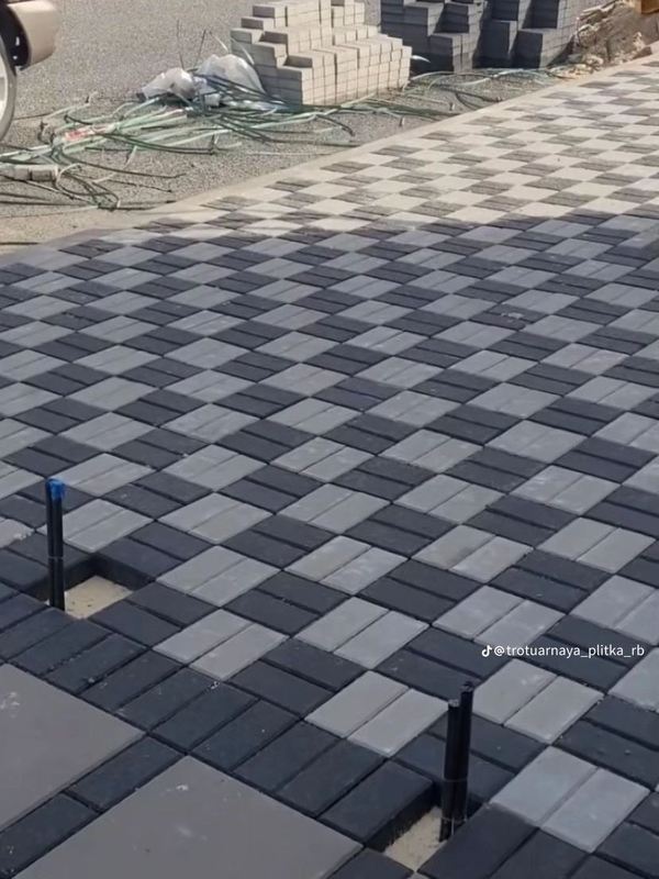 Тротуарная плитка Кирпичик напрямую от производителя 4