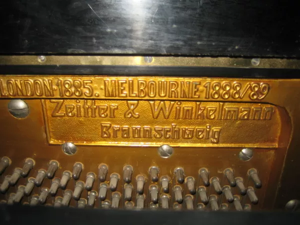 Продам фортепиано Zeitter und Winkelmann