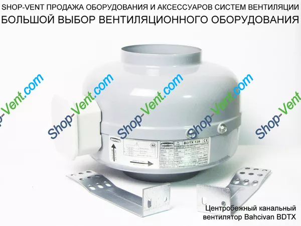 Центробежный канальный вентилятор Bahcivan BDTX 3